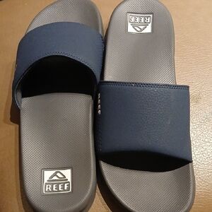 Reef Men's Dark Blue Slide Sandals